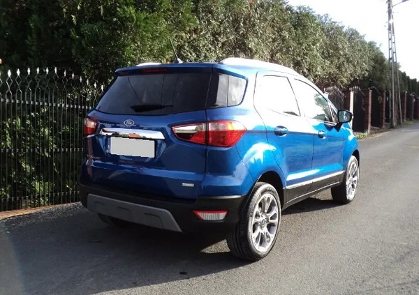 Ford EcoSport cena 53995 przebieg: 62000, rok produkcji 2018 z Biała małe 106
